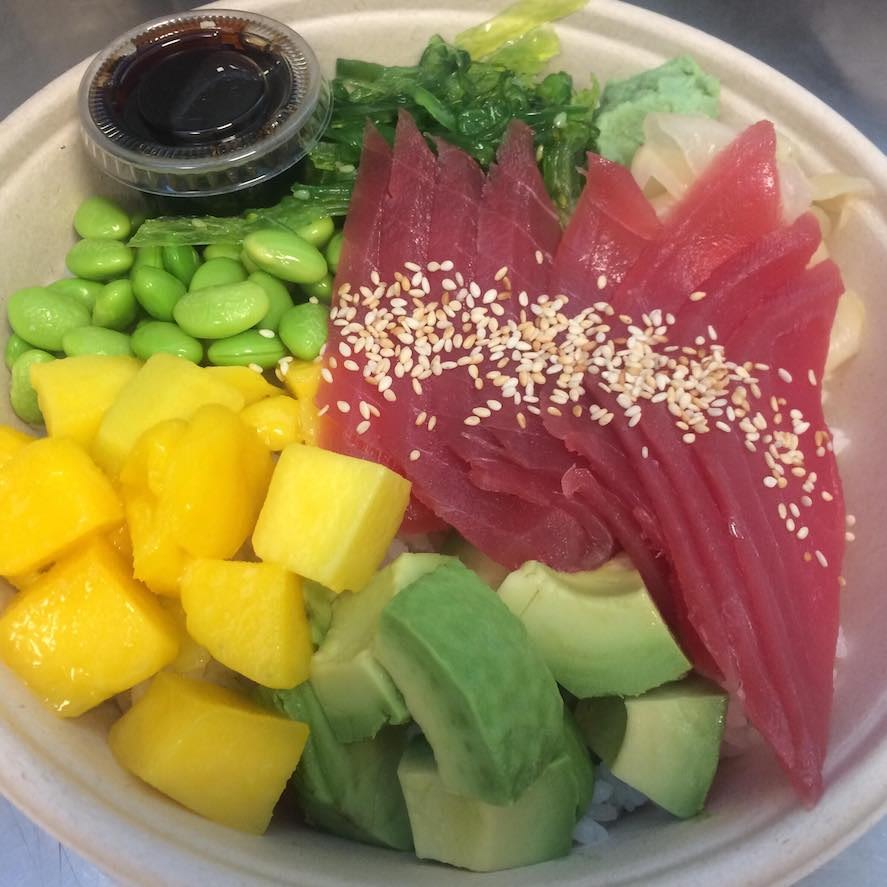 poke chirashi poke chirashi